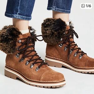 Sam Edelman Bowen Fur Trimmed Boot